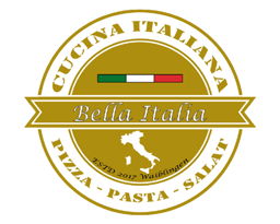 Pizzeria Bella Italia Waiblingen logo.